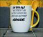 Preview: Weiße Tasse mit Spruch "ICH HABE KEINEN PLAN WAS ICH SCHENKEN SOLL"  TASSE